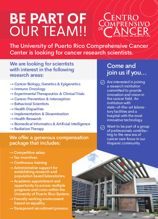 Be Part Of Our Team @ CCCUPR